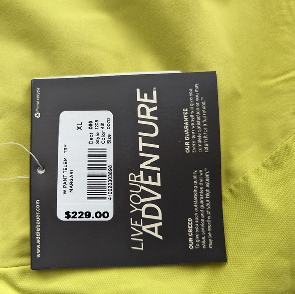 Eddie Bauer Telemetry Free Ride Snow Pants - Picture 10 of 12